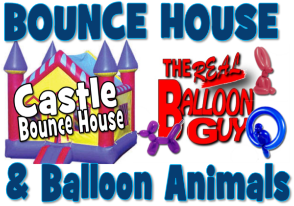 Bounce House Castle and Balloon Animals