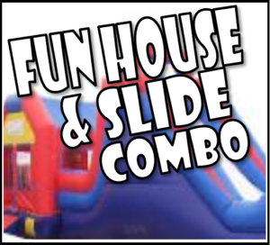 Fun House AND Slide Combo – Bounce And Slide Rental – Fun Filled ...