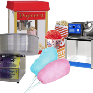 GET-ALL-THREE Concession Party Rentals (Commercial Sized)