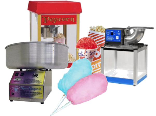 GET-ALL-THREE Concession Party Rentals (Commercial Sized)