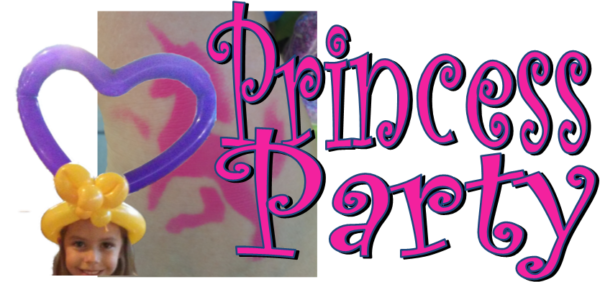 Princess Air Brush Face Painting & Balloon Bling! Party