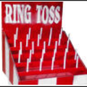 Carnival Ring Toss Game Rental with Stand