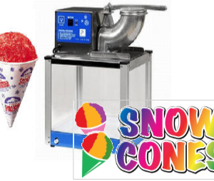 Snow Cone Machine Rental (Commercial Sized)