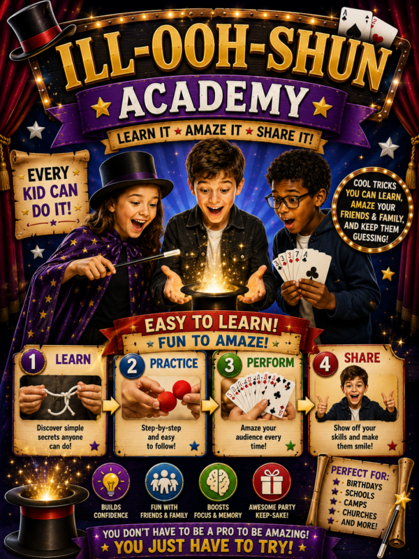 Amaze your friends with easy skills you can learn!