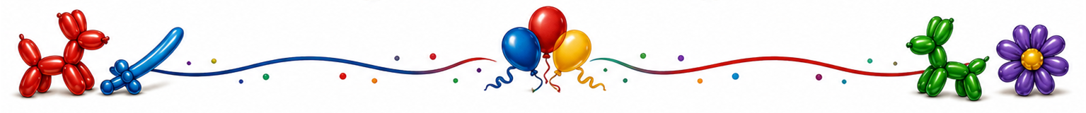 banner balloon animals