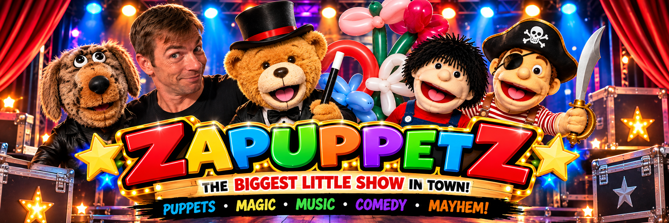 Preschool big little show banner